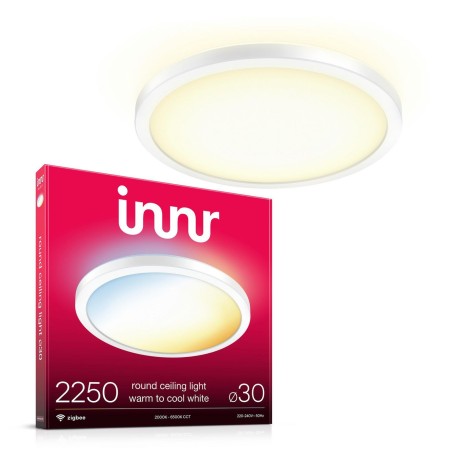 Innr Zigbee Round Ceiling Light - Sleek & Modern Fixture for Smart Home Illumination (RCL 231)